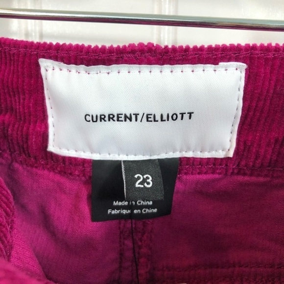 Current Elliott High Waist Stiletto Corduroy Pant - Picture 11 of 13